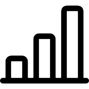 Bar Chart Line Icon from Bootstrap Set