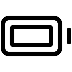Battery Full Icon from Iconoir Regular Set