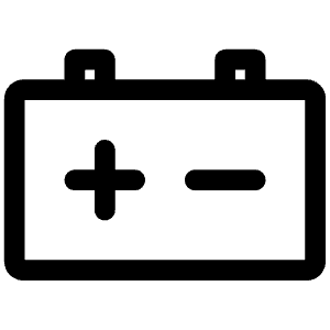 Battery Indicator Icon from Iconoir Regular Set