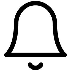 Bell Icon from Iconoir Regular Set