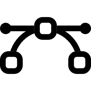 Bezier Icon from Bootstrap Set