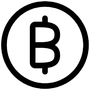 Bitcoin Circle Icon from Iconoir Regular Set