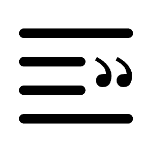 Blockquote Right Icon from Bootstrap Set