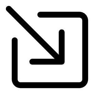 Box Arrow In Down Right Icon from Bootstrap Set