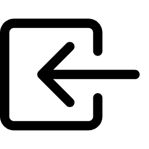 Box Arrow In Left Icon from Bootstrap Set