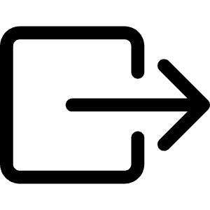 Box Arrow Right Icon from Bootstrap Set