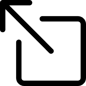 Box Arrow Up Left Icon from Bootstrap Set