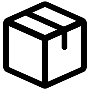 Box Iso Icon from Iconoir Regular Set