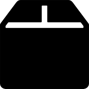 Box2 Fill Icon from Bootstrap Set