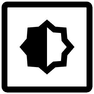 Brightness Icon from Iconoir Regular Set