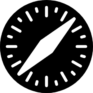 Browser Safari Icon from Bootstrap Set