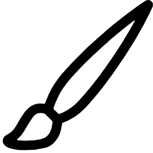 Brush Icon from Bootstrap Set