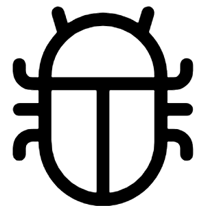 Bug Icon from Bootstrap Set