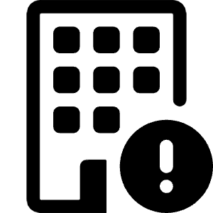 Building Exclamation Icon from Bootstrap Set