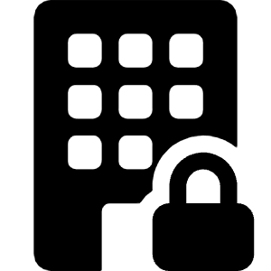 Building Fill Lock Icon from Bootstrap Set