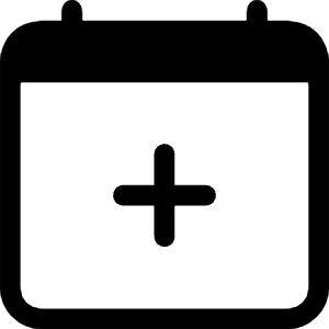 Calendar Plus Icon from Bootstrap Set