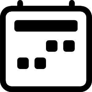 Calendar2 Week Icon from Bootstrap Set