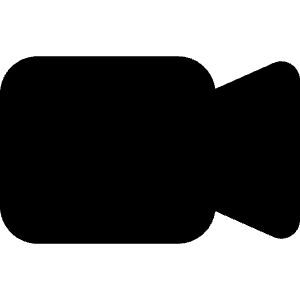 Camera Video Fill Icon from Bootstrap Set