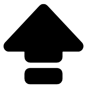 Capslock Fill Icon from Bootstrap Set