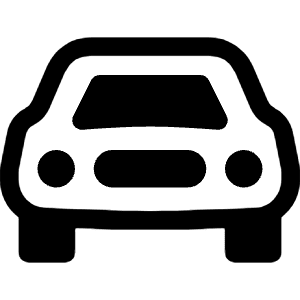 Car Front Icon from Bootstrap Set