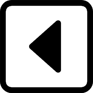 Caret Left Square Icon from Bootstrap Set