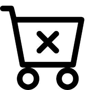 Cart X Icon from Bootstrap Set