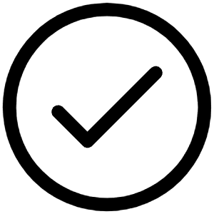 Check Circle Icon from Iconoir Regular Set