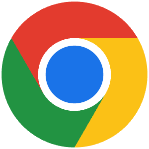 Chrome Icon from SVG Logos Set