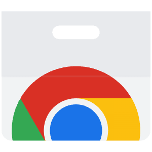 Chrome Web Store Icon from SVG Logos Set