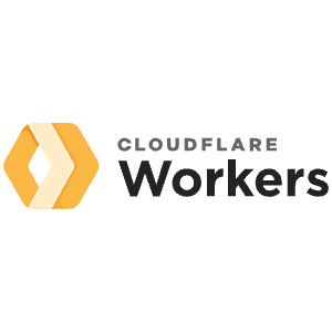 Cloudflare Workers Icon from SVG Logos Set