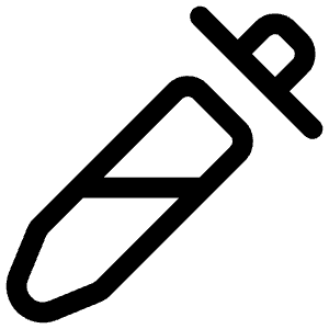 Color Picker Icon from Iconoir Regular Set