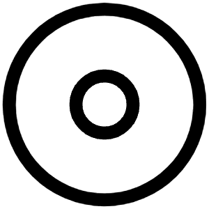 Compact Disc Icon from Iconoir Regular Set