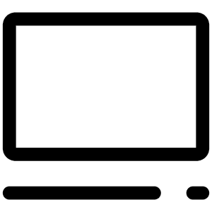 Computer Icon from Iconoir Regular Set
