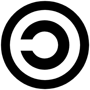 Copyleft Icon from SVG Logos Set