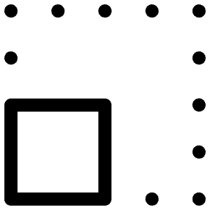 Corner Bottom Left Icon from Iconoir Regular Set