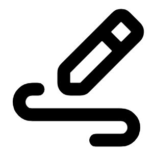 Edit Pen 4 Line Icon from Majesticons Line Set