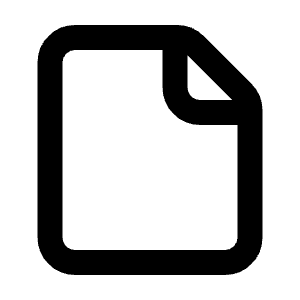 File Line Icon from Majesticons Line Set