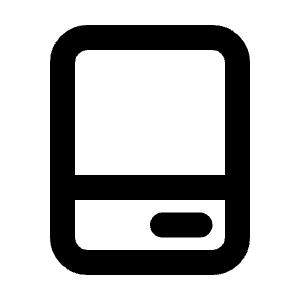 Hard Drive Line Icon from Majesticons Line Set