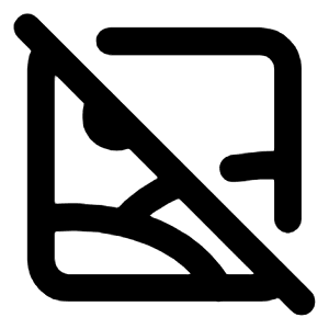 Image Off Line Icon from Majesticons Line Set