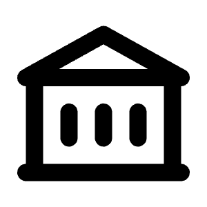 Library Line Icon from Majesticons Line Set