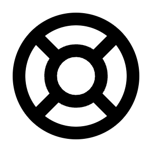 Lifebuoy Line Icon from Majesticons Line Set