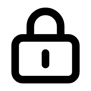 Lock Line Icon from Majesticons Line Set