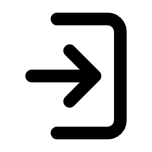 Login Line Icon from Majesticons Line Set