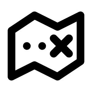 Map Simple Destination Line Icon from Majesticons Line Set