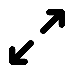 Maximize Line Icon from Majesticons Line Set