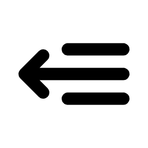 Menu Expand Left Line Icon from Majesticons Line Set