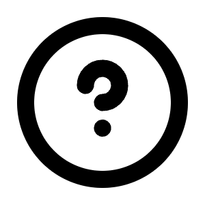 Question Circle Line Icon from Majesticons Line Set