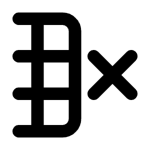 Remove Column Line Icon from Majesticons Line Set