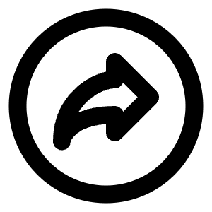 Share Circle Line Icon from Majesticons Line Set