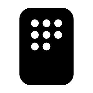 Smartphone Apps Icon from Majesticons Solid Set